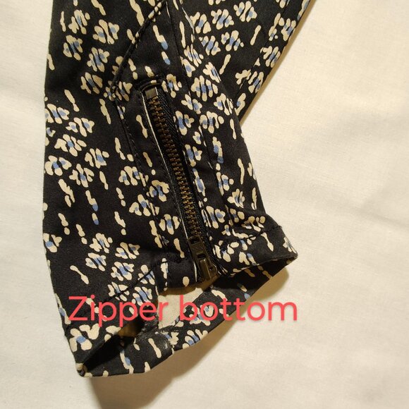 NWOT Women's Anthropologie Pilcro and the Letterpress Serif Sateen Printed Pants - Picture 11 of 11